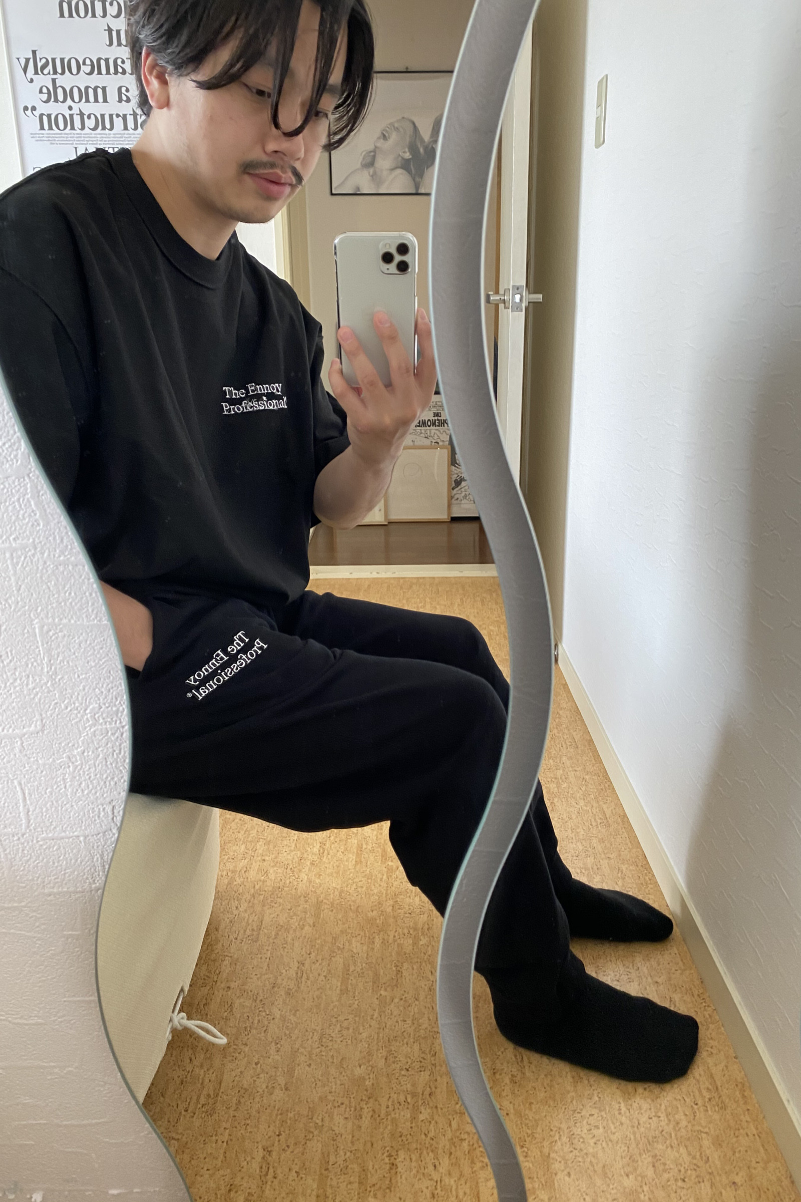 Street Style - Stay Home by FASHIONSNAP.COM - 三好良さん - 2020年