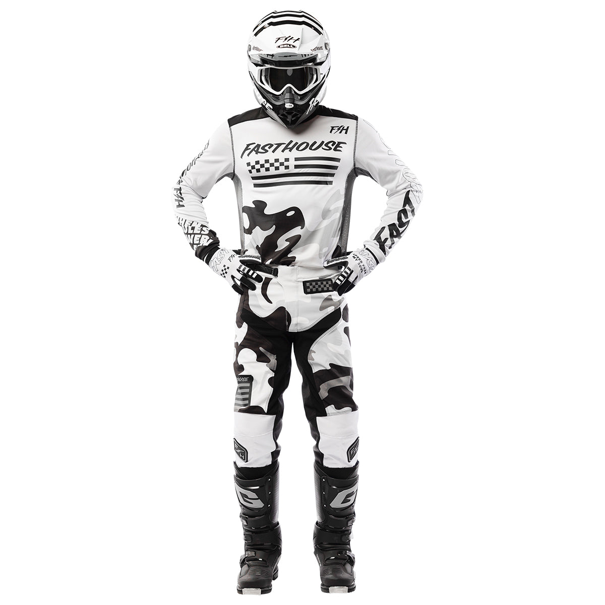 Grindhouse Riot Kit - White/Black