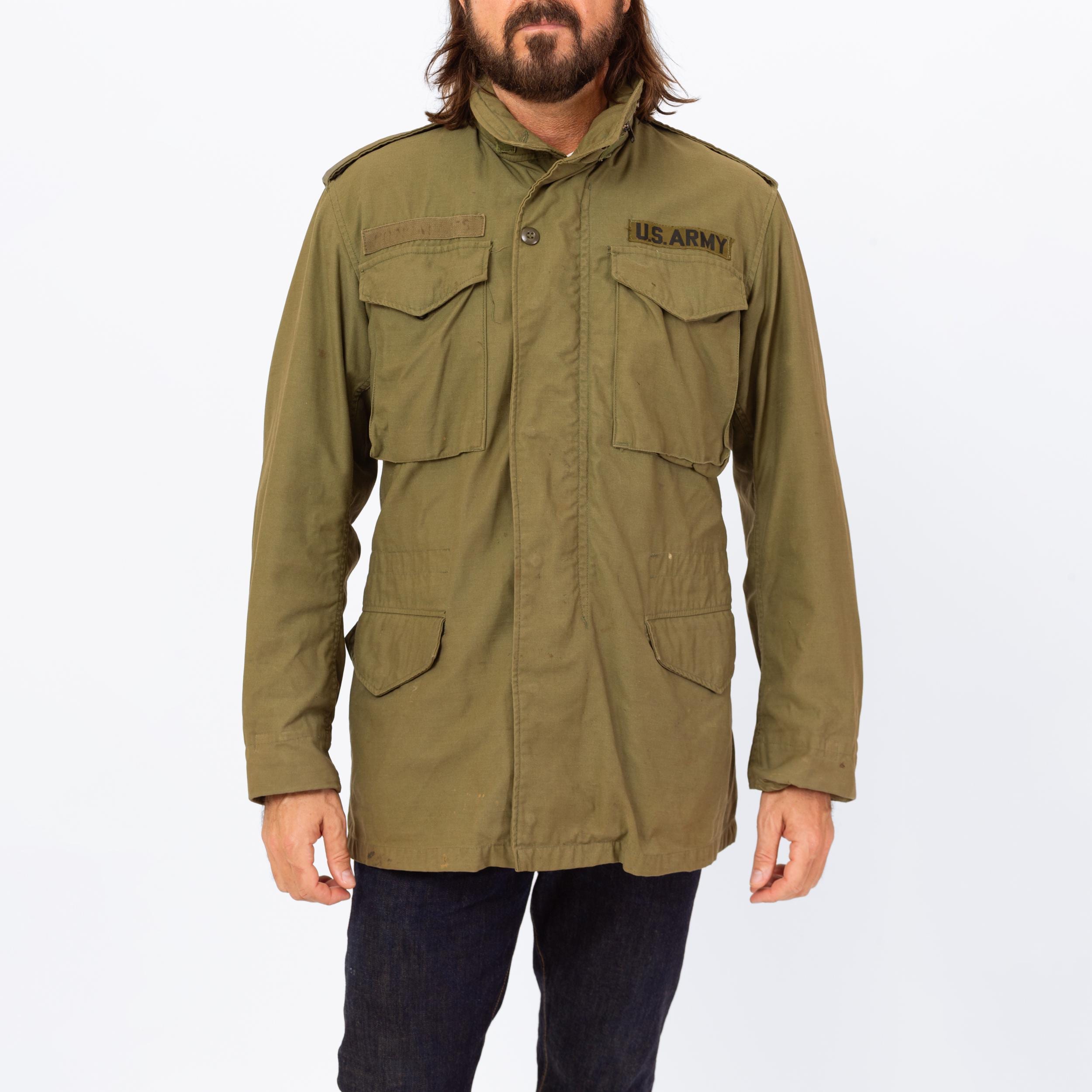 Vintage 70s M65 US Army Field Jacket - Small Long – Flying Apple