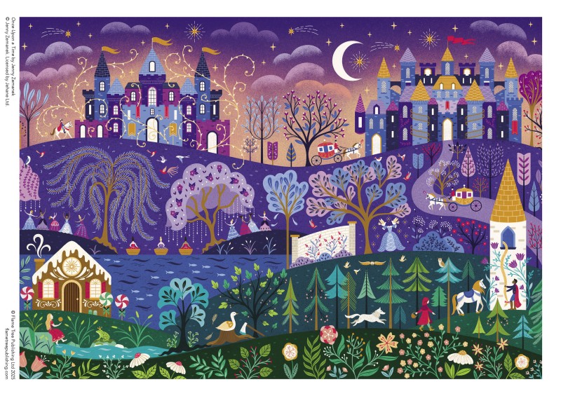 Adult Sustainable Jigsaw Puzzle Jenny Zemanek: Once Upon a Time