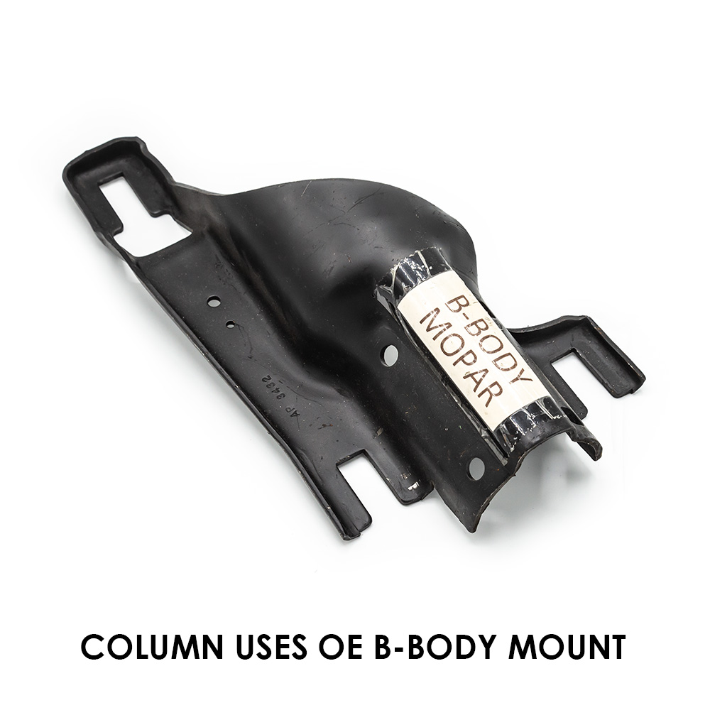 FR21025MBK - 1966-69 Mopar B-Body Floor Shift Tilt Column: Manual