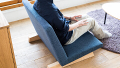 ロータイプソファのシンプルデザインソファ - PENTA 900 Chair ペンタ