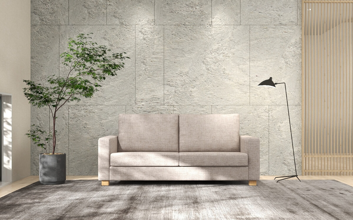 ハイバックで柔らかい座り心地のカバーリング対応ソファ - SARAH