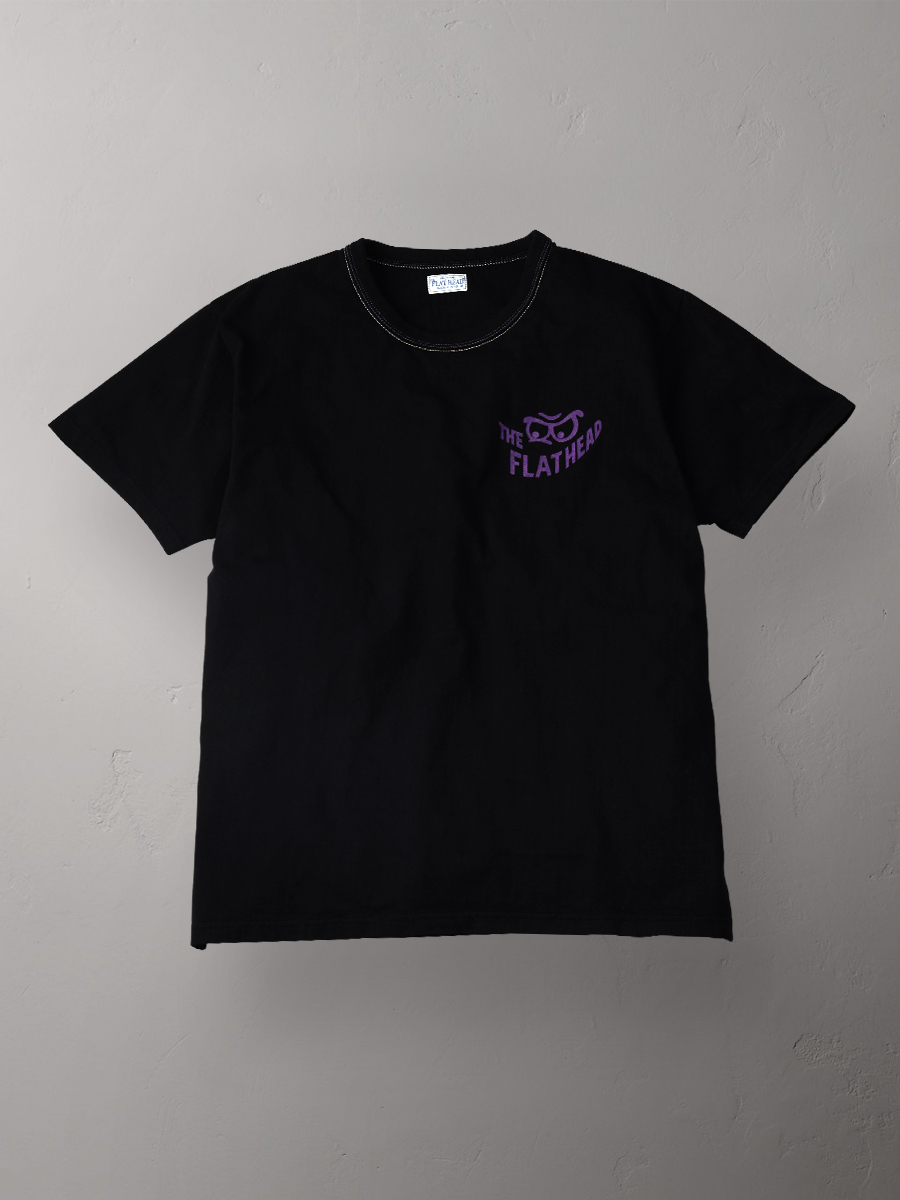 3本針の1本外し Tシャツ FN-THC-045 | THE FLAT HEAD