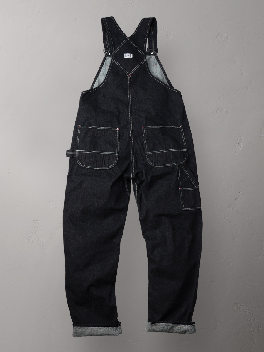 12oz デニム オーバーオール FN-PA-DO201 | THE FLAT HEAD