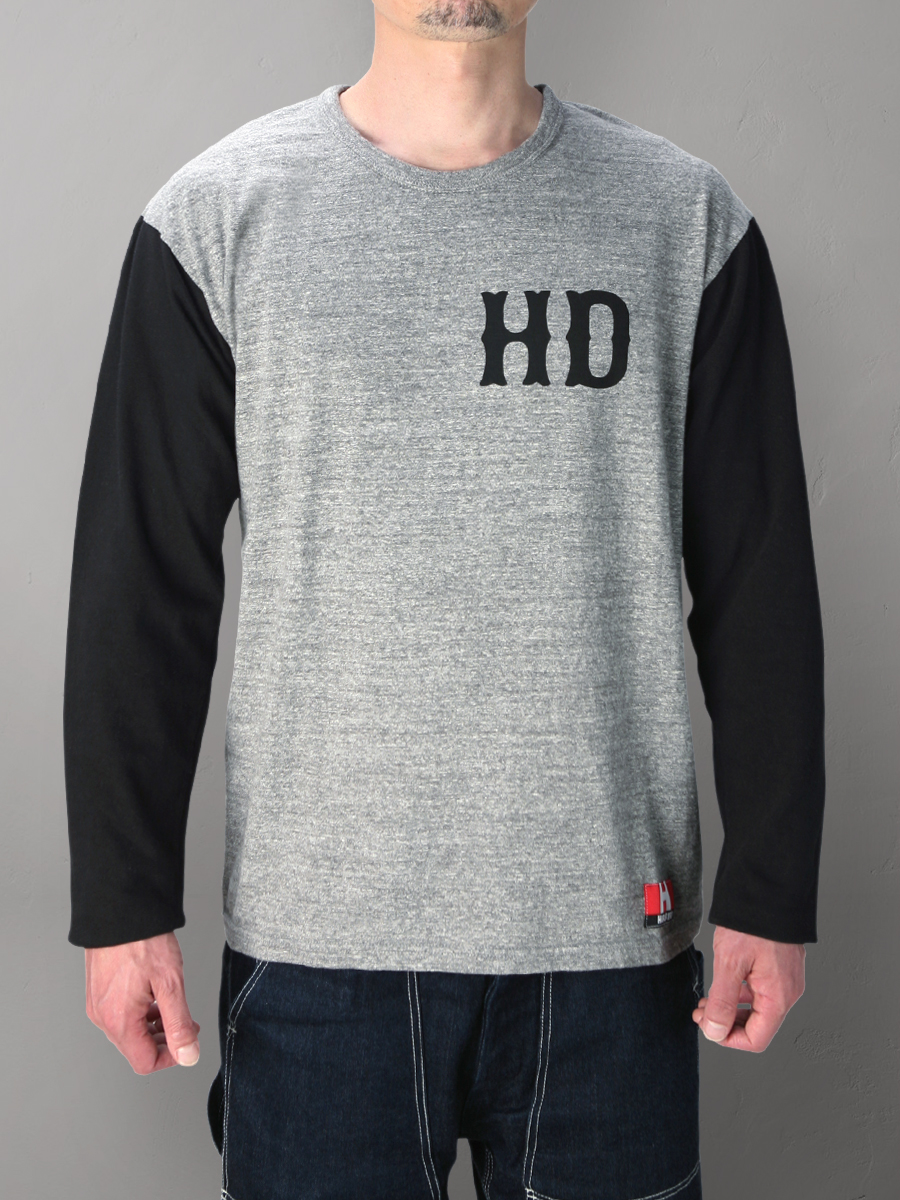 ハードバード ツートン ロングスリーブTシャツ HB-TLCL-003 | THE FLAT