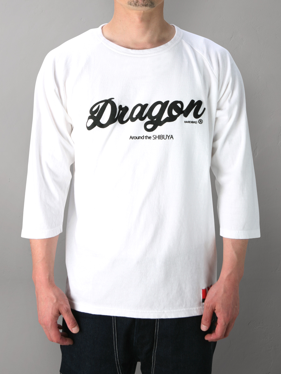 ハードバード 吊り生地 七分袖 Tシャツ HB-TLRB-001 | THE FLAT HEAD