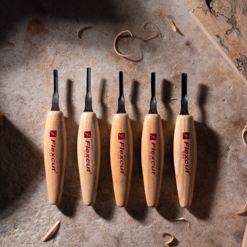 MT910 1.5mm Mixed Profile Micro Tool Set - Flexcut Tool Company