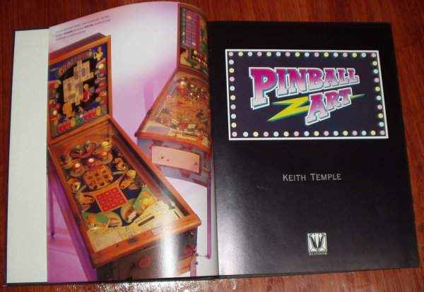 Pinball Book Review - Pinball Art by Keith Temple - Flippers.be