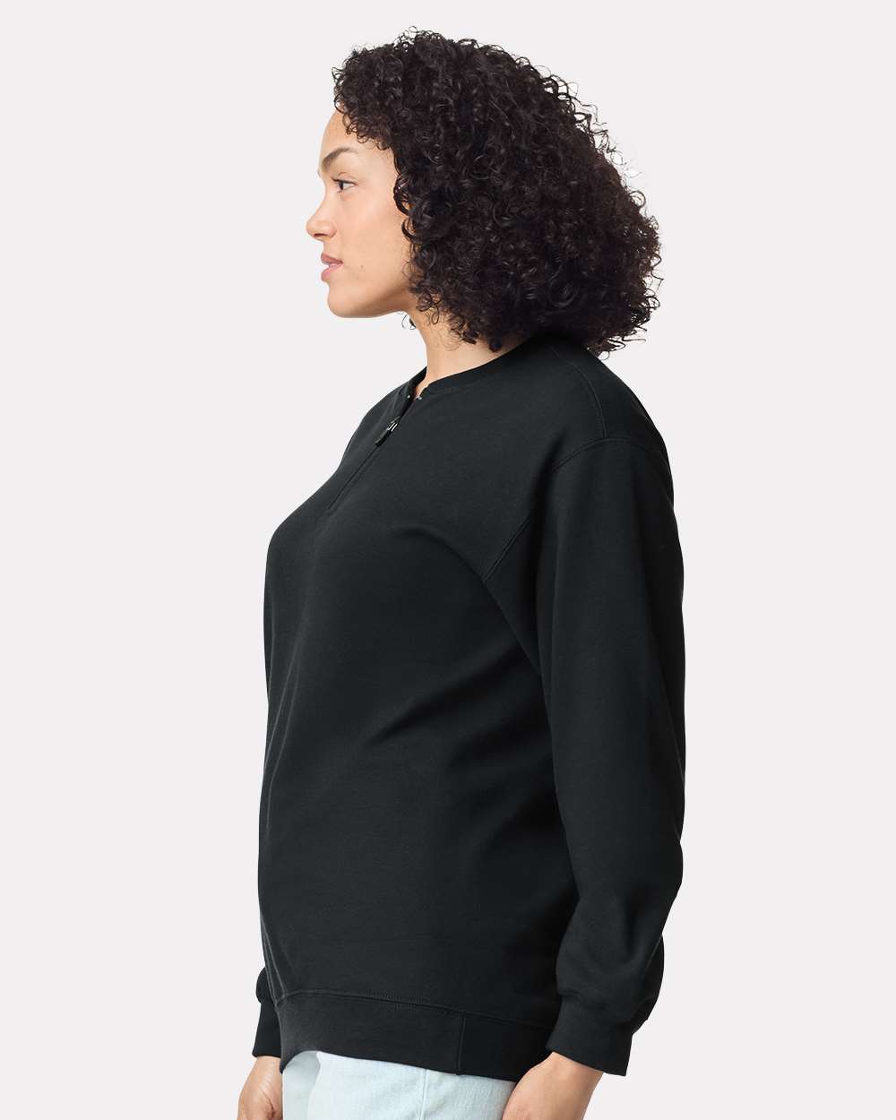 Unisex Softstyle® Midweight 1/4 Zip Sweatshirt – Floodway Print Co.