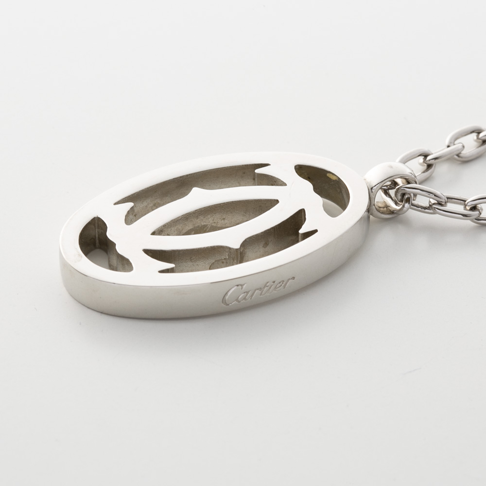 ヴィンテージ・中古】カルティエ Cartier オーバル 2C キーホルダー