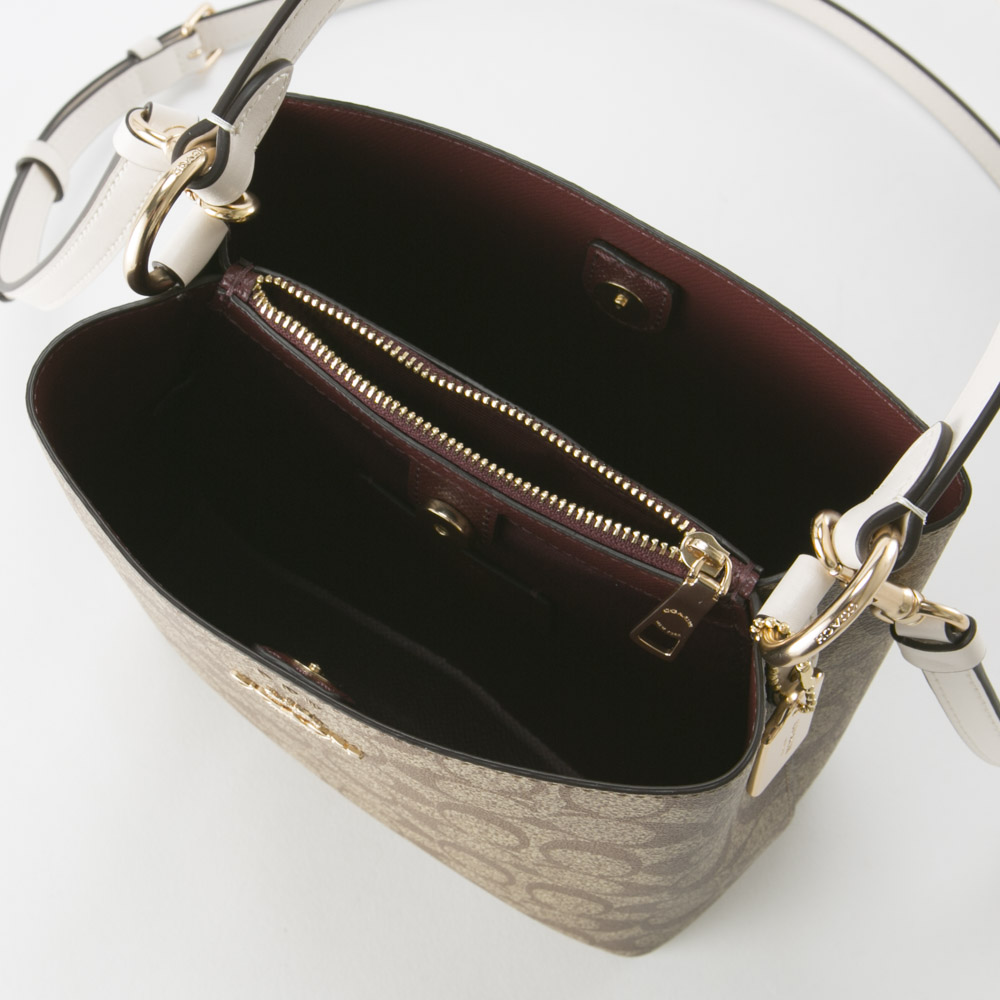 コーチ COACH ハンド・トートバッグ シグネチャーSMタウンバケット