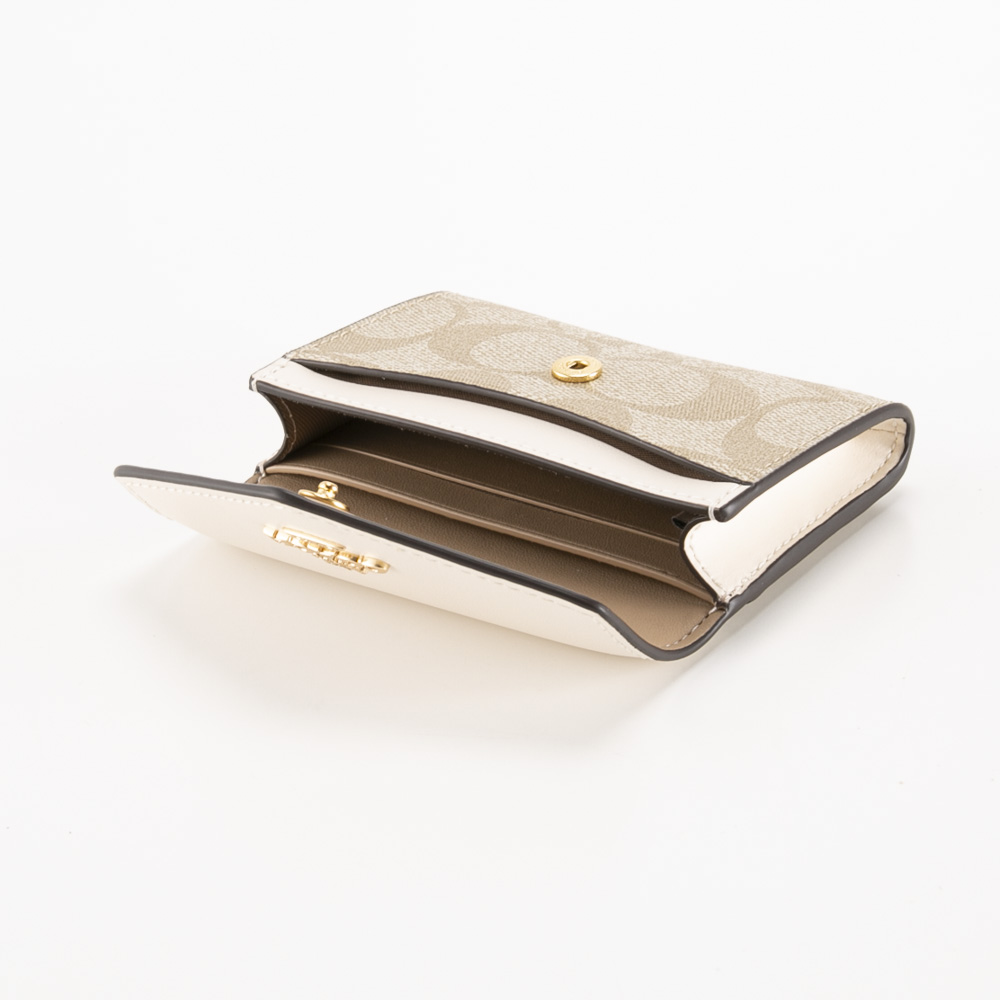 コーチ COACH カードケース・名刺入れ シグネチャー フラップ カード