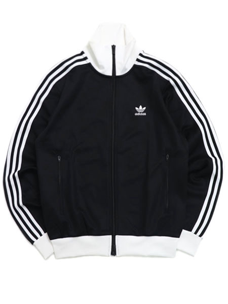 送料無料】ADIDAS BECKENBAUER TRACKTOP-BLACK/WHITE - FIVESTAR