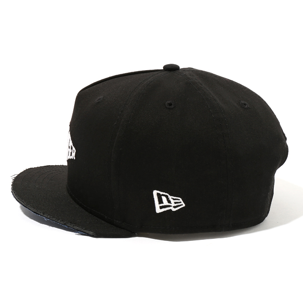 CHALLENGER×NEW ERA CUT VISOR SNAP-BACK CAP キャップ 【Black