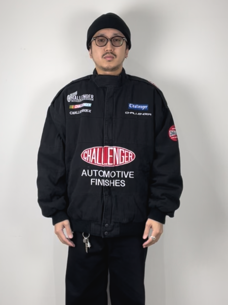 CHALLENGER / NATIONAL RACING JACKET -Black-
