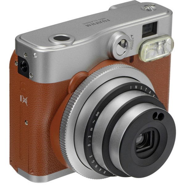 Fujifilm INSTAX Mini 90 Neo Classic Instant Camera (Brown
