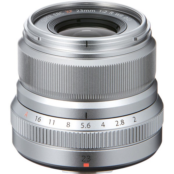 FUJIFILM Super EBC XF 23mm f/2 R WR Lens - Silver 16523171 - Filmtools