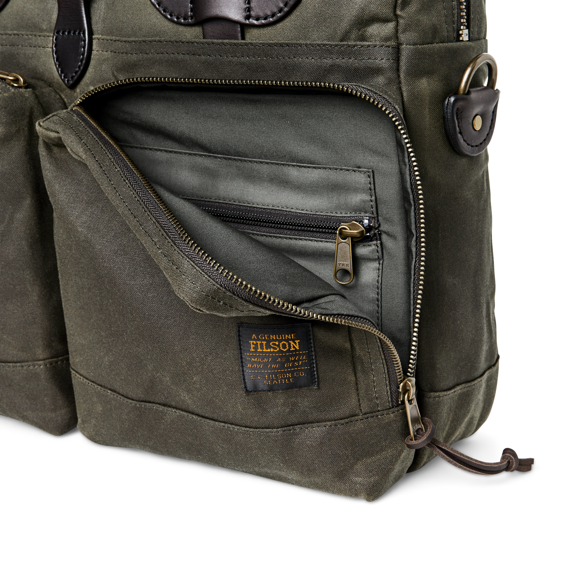24 Hour Tin Cloth Briefcase | Filson