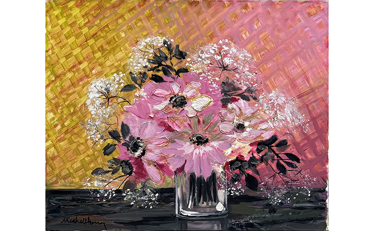 花束のある静物』ミッシェル・アンリ／Michel Henry | 絵画・アート