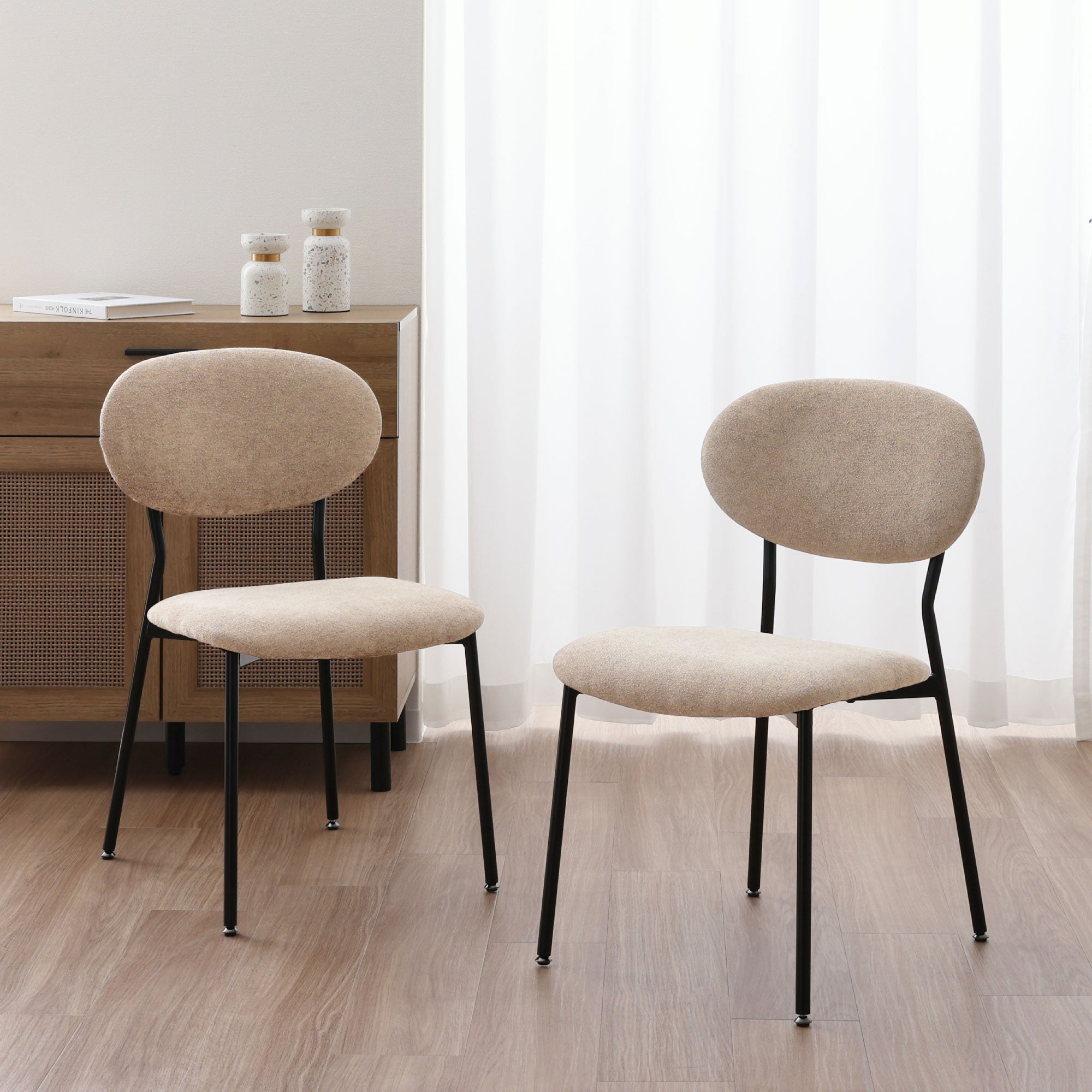 あす着]ダイニングチェア ミッドセンチュリー インダストリアル