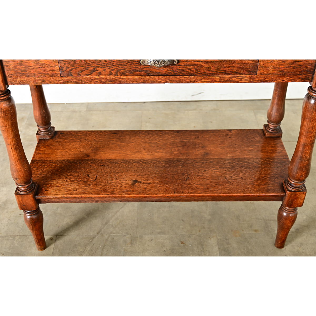French 19th Century Oak Console Table - Fireside Antiques