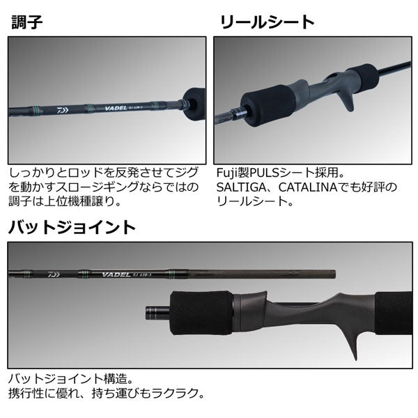 VADEL SJ 63B-1 23年追加番手 大型便A 2023年新製品 – フィッシング