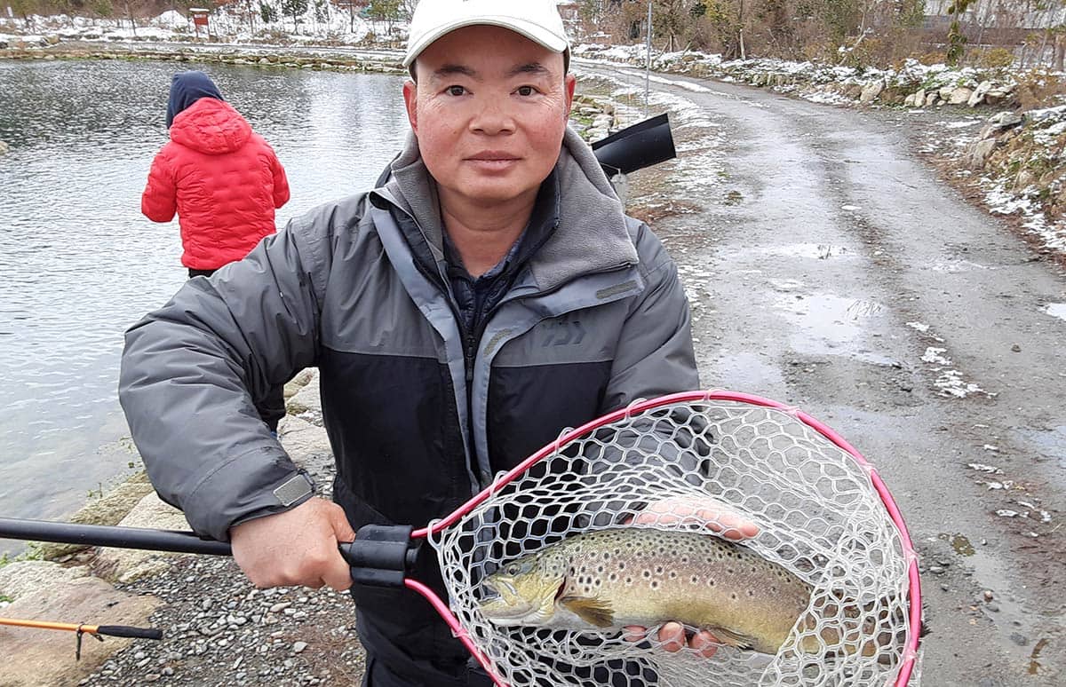 遅めのスタートでもエリアトラウトを満喫！ 滋賀県高島市「高島の泉