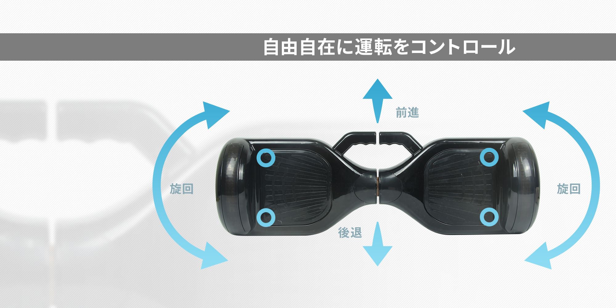 エレクトリックバランスボード【6.5インチ】 - FUGU INNOVATIONS GROUP