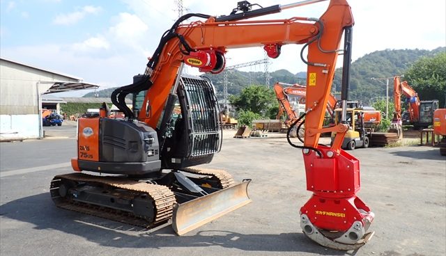 E1-774 ZX75US-5B #79133 地引ウインチ＆バケット | 新車・中古重機