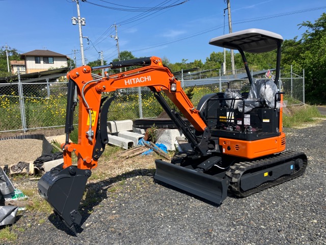 新車納入実績】日立建機 ミニ油圧ショベル「ZX20U-5A」のご紹介