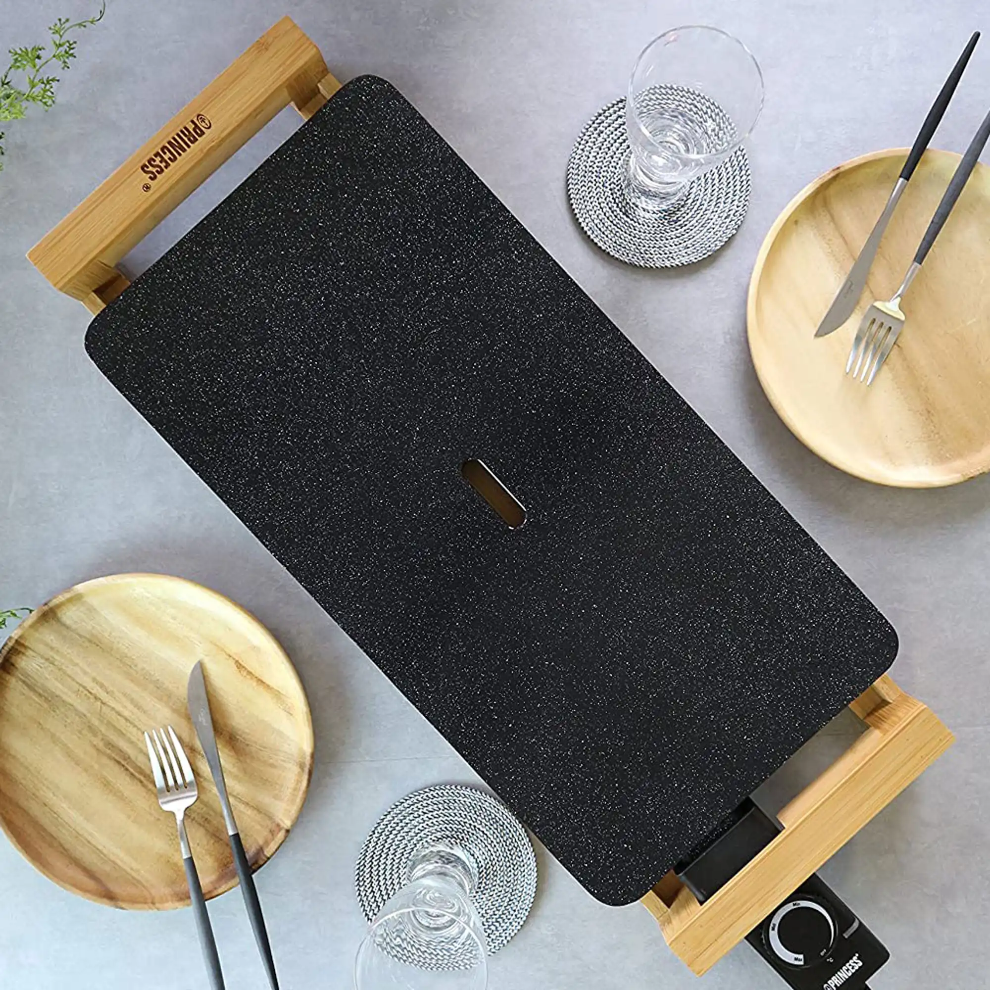 プリンセス PRINCESS テーブルグリルストーン ブラック / フジオー