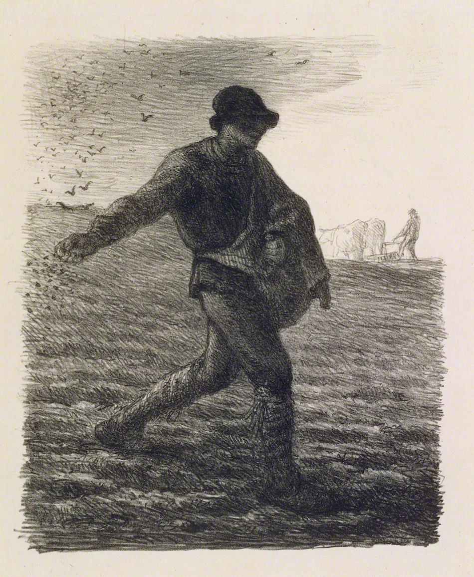 種をまく人 | ジャン＝フランソワ・ミレー | 収蔵品詳細 | 作品を知る