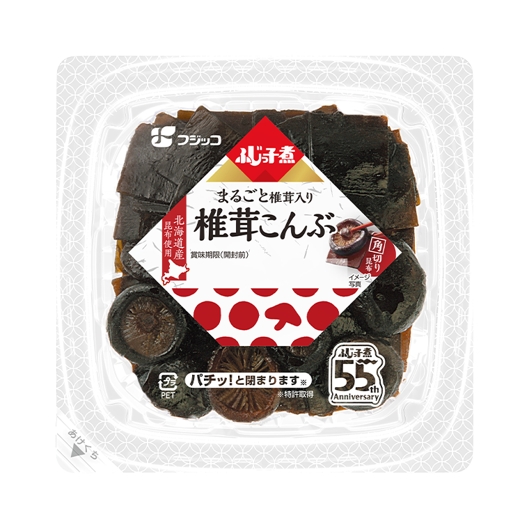 ふじっ子煮 椎茸こんぶ｜佃煮｜商品情報｜フジッコ株式会社