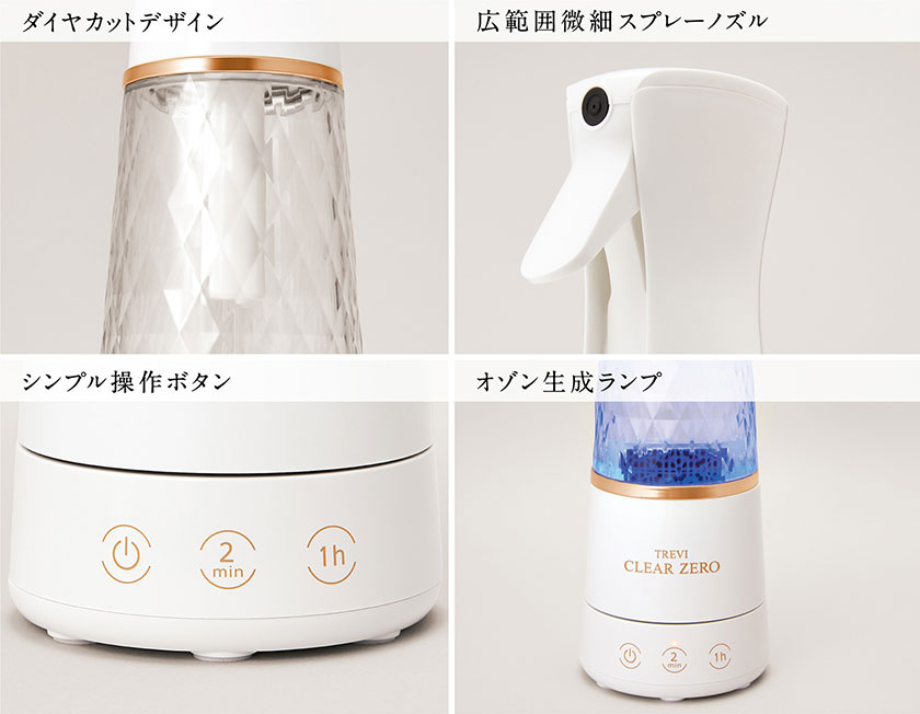 オゾン水生成器 トレビ・クリアゼロ FWO-3 2020年8月3日新発売