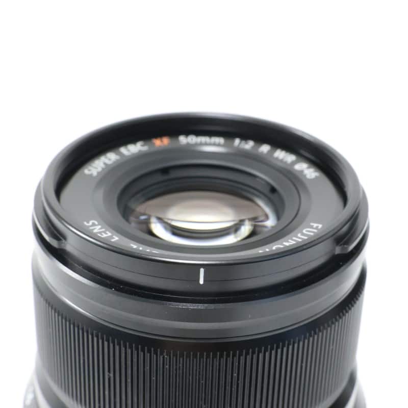 富士フイルム フジノンレンズ XF50mmF2 R WR ブラック AB-ランク 中古