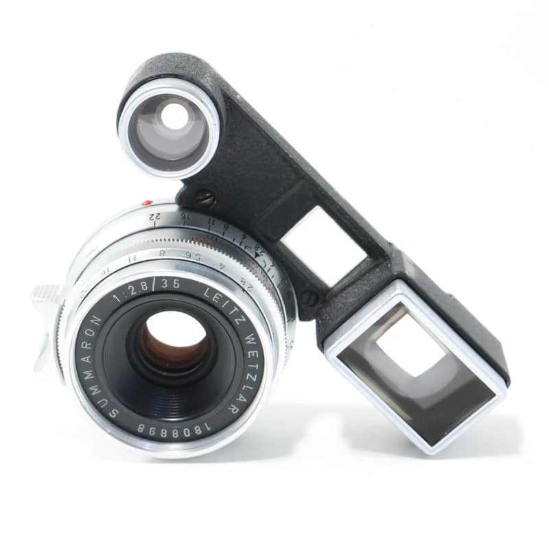 Leica ズマロン M 35mm F2.8 M3用メガネ付 中古 C2120198630815｜中古
