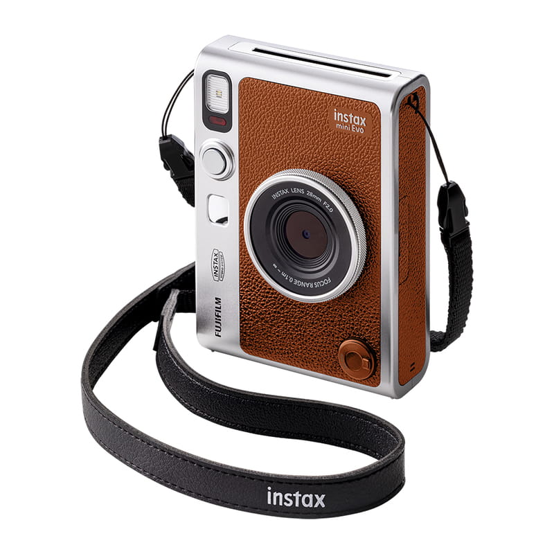 富士フイルム instax mini Evo ブラウン 新品｜フジヤカメラ