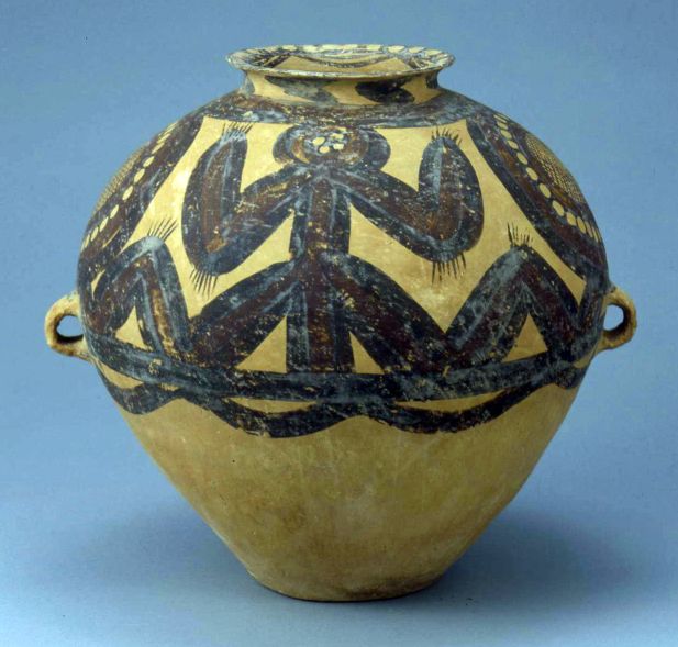 彩陶双耳壺 | 福岡市美術館