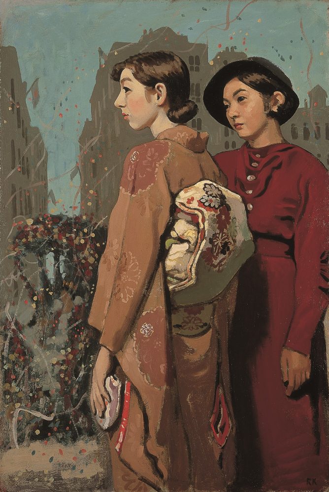 小磯良平展―幻の名作《日本髪の娘》 | 福岡市美術館