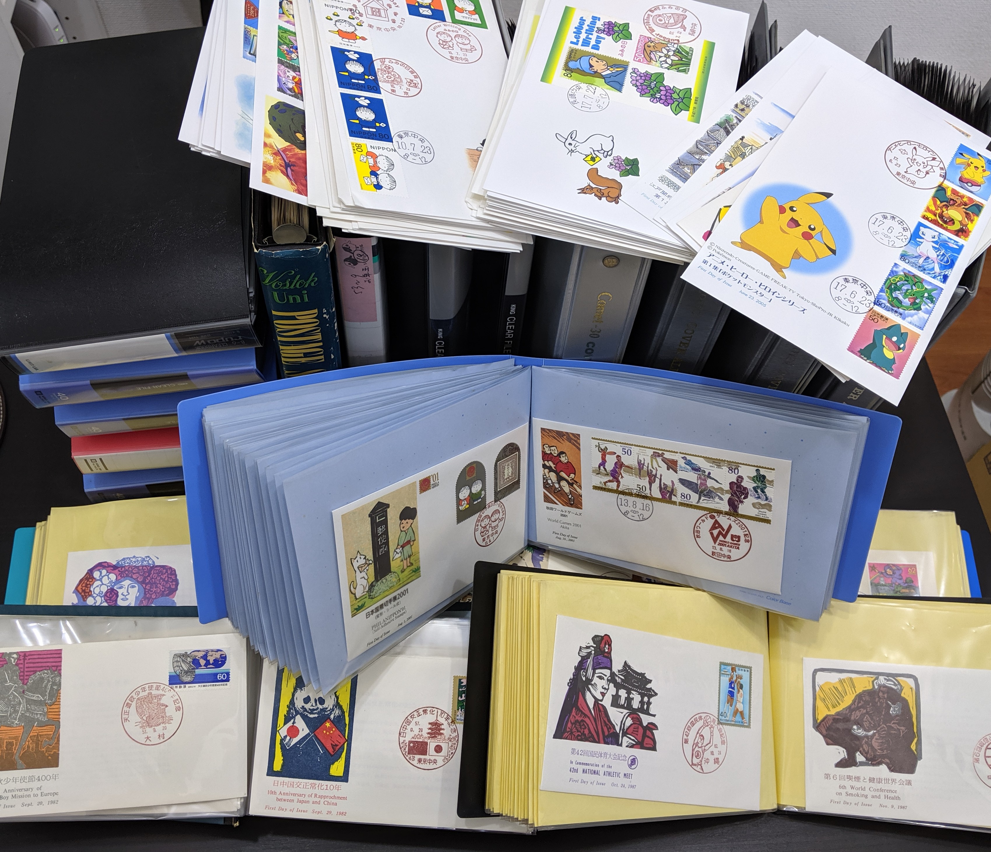 出張買取】FDC/初日カバー1,000枚以上＆記念切手や占領地切手など