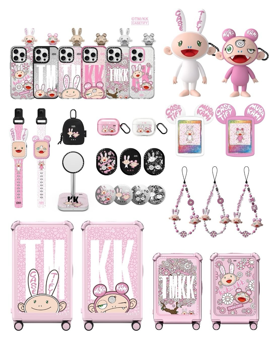 村上隆 × CASETiFY コラボ第2弾「KAIKAI AND KIKI」が2025年 7/16 & 7