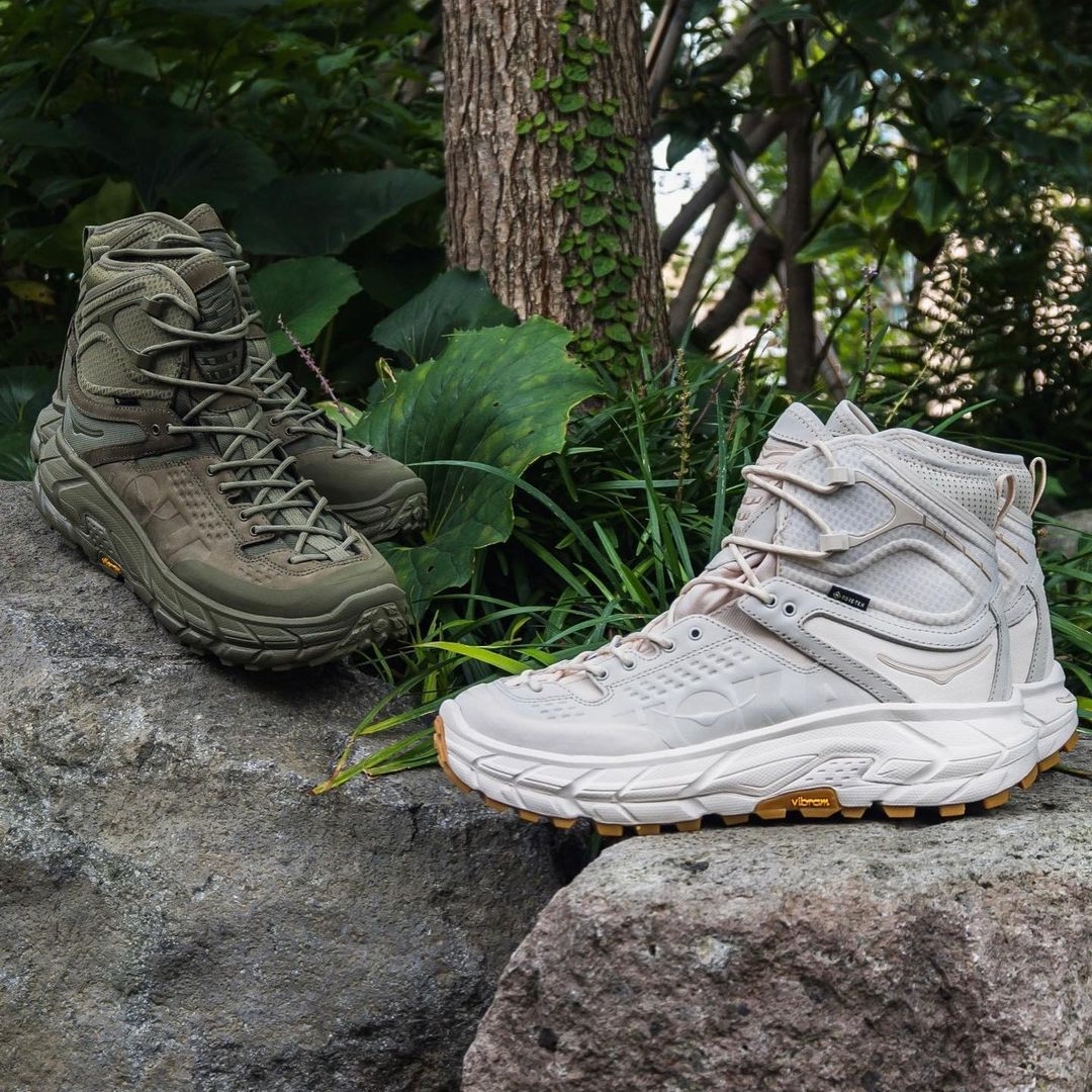 国内 10/6 発売】HOKA ONE ONE TOR ULTRA HI “Burnt Olive/Eggnog