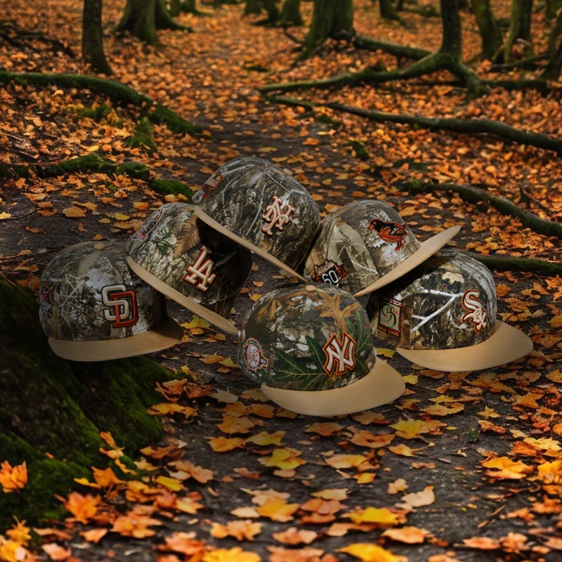 New Eraからクラウンをリアルツリーカモにデザインしたシリーズ「Real