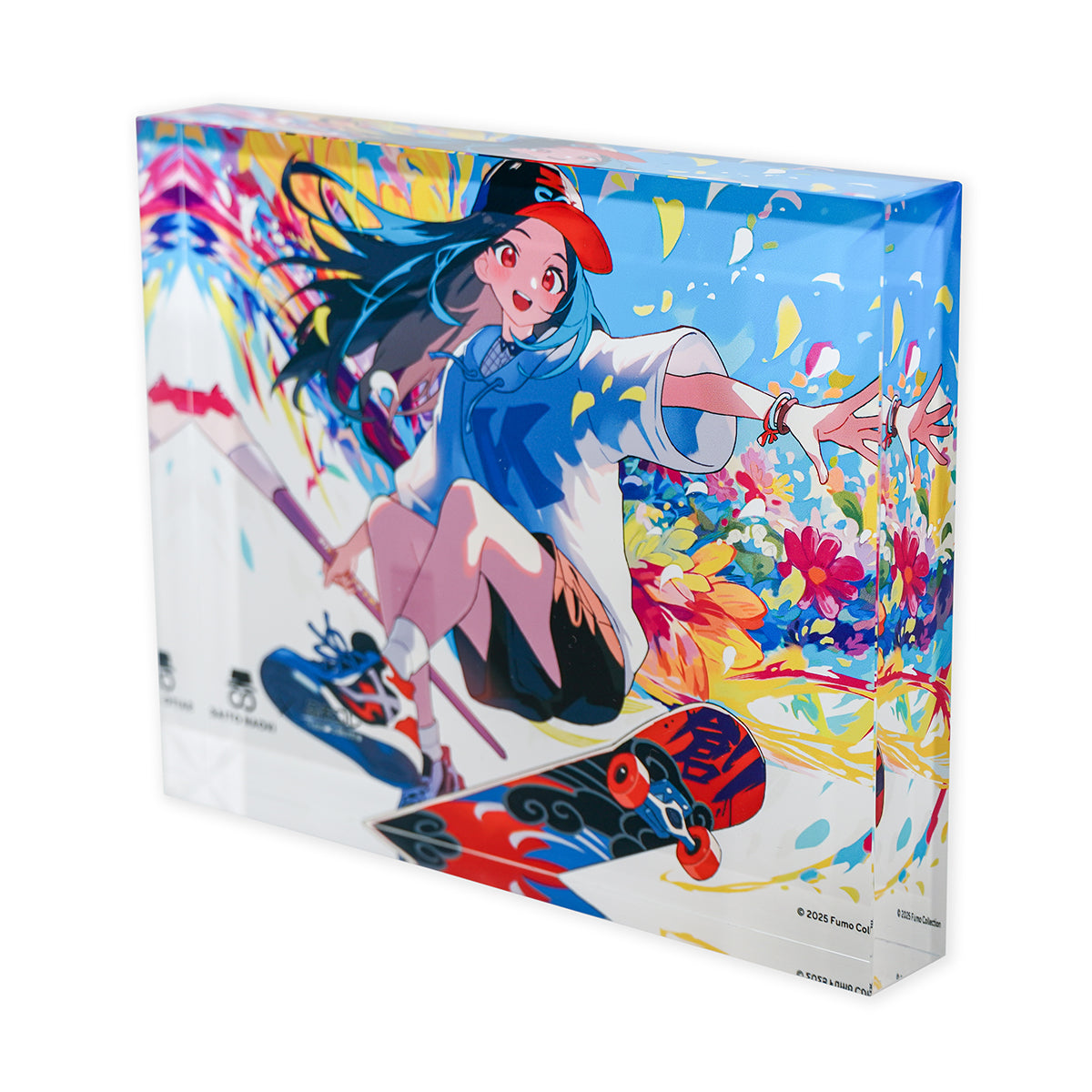 ふもコレSeasons × さいとうなおき LEDスタンド付きアクリルブロック