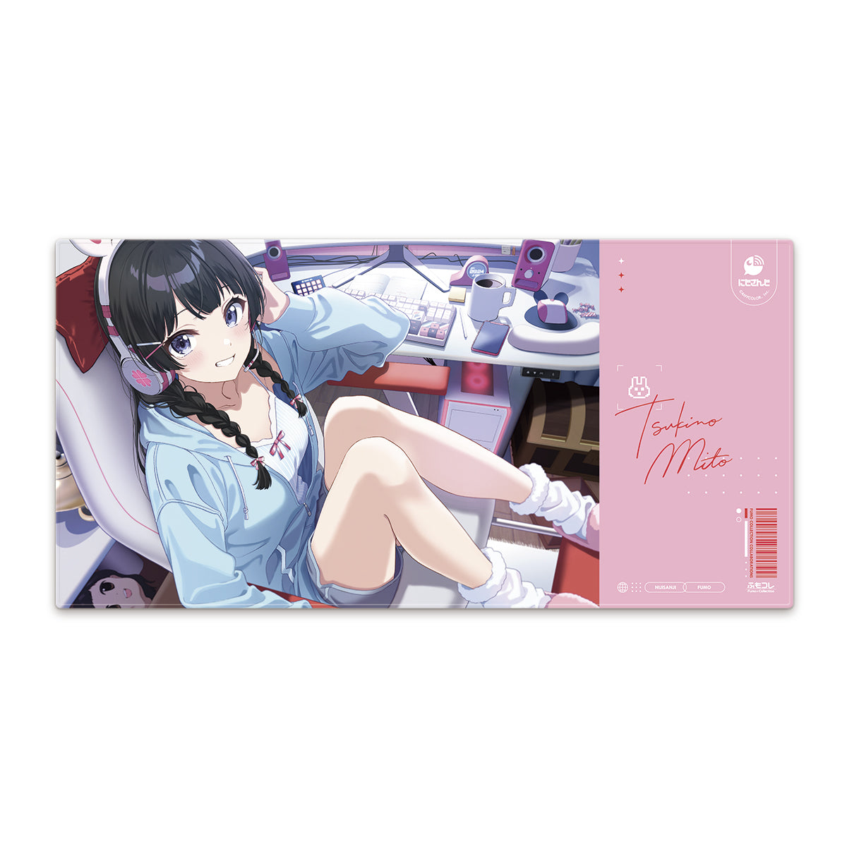 にじさんじ × ふもコレ キーキャップセット 月ノ美兎｜ふもコレ(Fumo