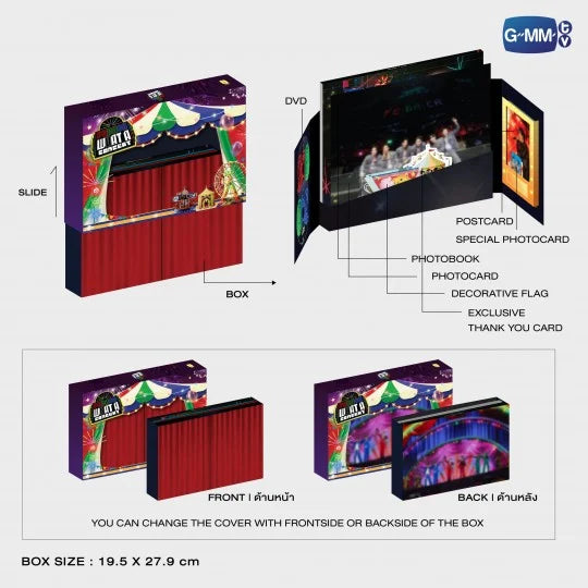 GMMTV - DVD BOXSET PEBACA WHAT A CONCERT – Funiki