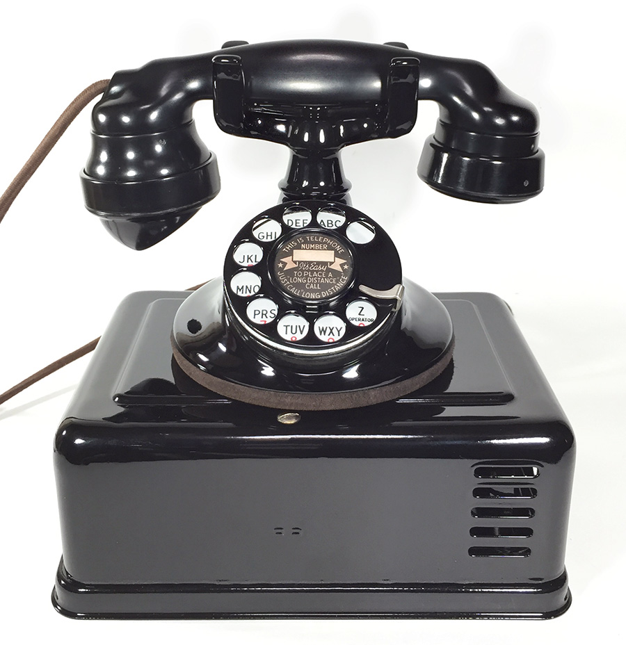 実働品 - 1920's 【Western Electric】Telephone with Ringer Box