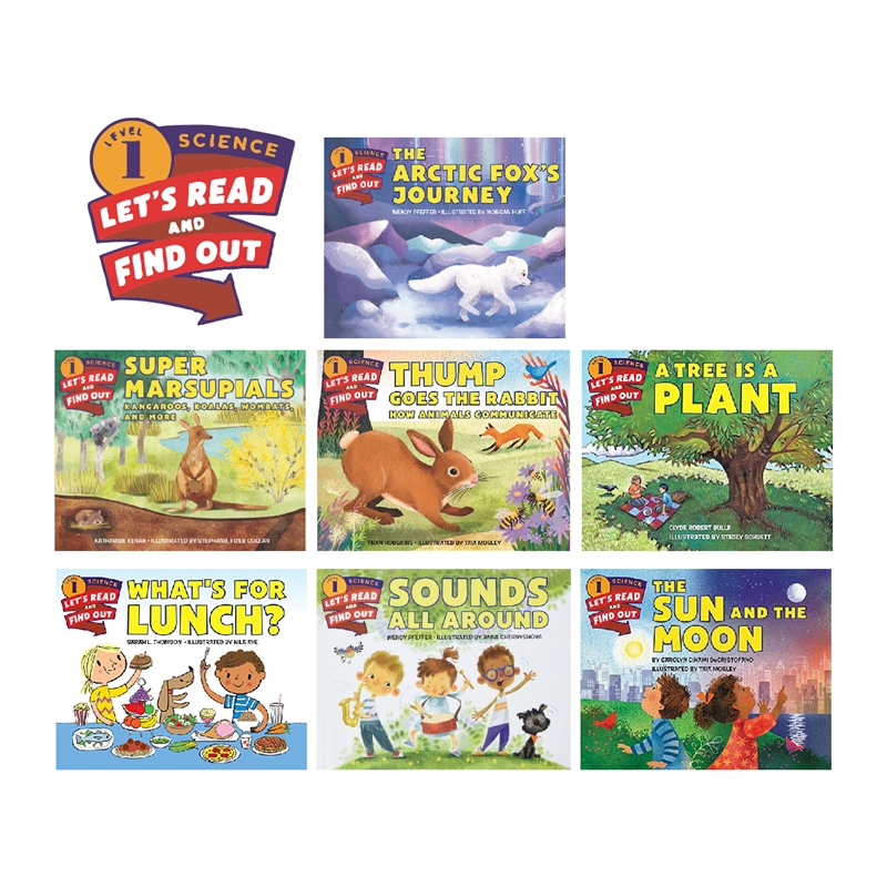 Let's Read And Find Out Science Lv1 (7 Books) - Fun To Read Book