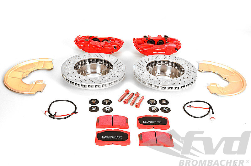 Big Red Sport Brake System 993 - Front - 4 Piston - 322x32 mm - OE